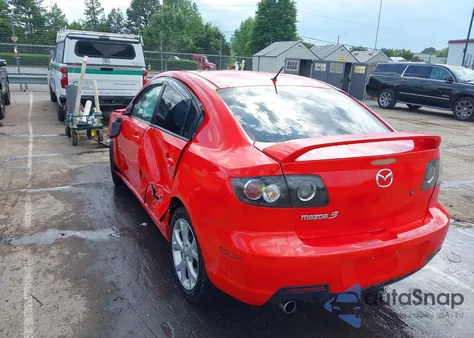 2008 Mazda Mazda3 S Touring z USA, uszkodzony, nr VIN JM1BK323381798219